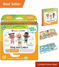 LeapStart CoComelon Interactive Learning Book - 25 Activities for Early Readers