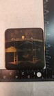 Vintage Japanese Komai Damascene Cigarette Case Mt Fuji River Bridge boat K24 — photo 7