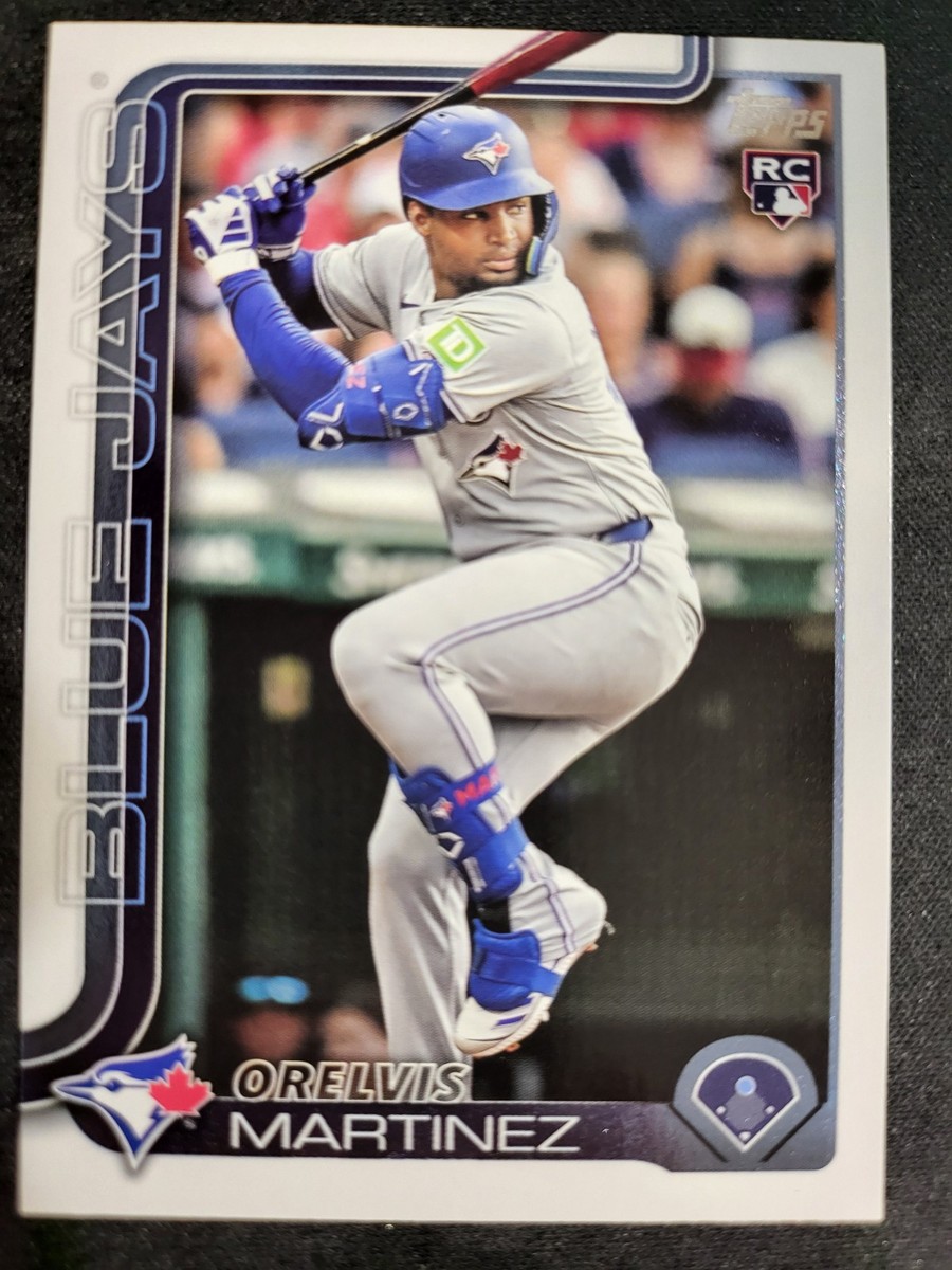 2025 Topps Orelvis Martinez RC Card #18 Blue Jays | eBay