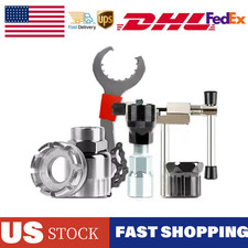 Crank Chain Cutter Extractor Bracket Freewheel Puller 6PCS Bike Repair Tool Kit