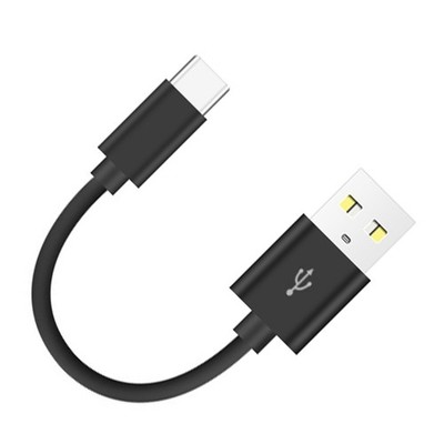 20cm Short USB to Type-C Cable Charging Cord Support Data Transfer Charger Wire