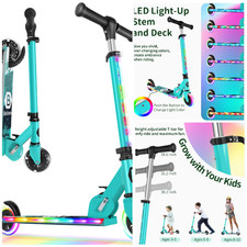 BELEEV V2 Kinderroller LED Räder 7 Farben Fa...