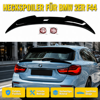 Für BMW 2er F44 PSM Design Heckspoiler Sportlicher Heckflügel Viertürer PSM