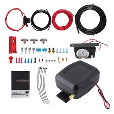 Universal Air Compressor Suspension Springs Controller Kit 12v For Vans Pickups Universal Air Compressor Suspension Springs Controller Kit 12v For Vans Pickups