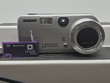 Sony Cyber-Shot DSC-P52 MPEG Movie VX Smart Zoom Tested W/ Memory