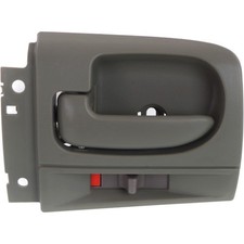 Interior Door Handle For 2001-2004 Dodge Dakota Front Driver Side Gray Plastic