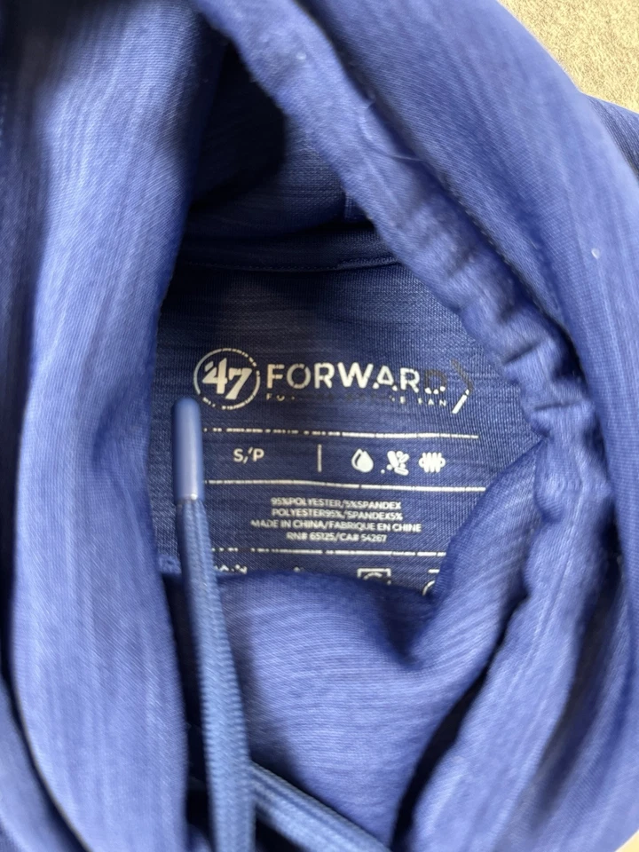 Pullover pequeño para mujer LA Dodgers - delantero 47 oficial MLB - agujeros para el pulgar Foto 4 de 4