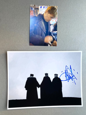 ALBERT SERRA in-person signed photo 20x27 autograph + photo