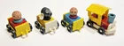 Vintage Fisher Price Little People Amusement Park 932 Wood Train