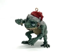 Gollum Painted Resin Christmas  Tree Ornament “The Hobbit” Rankin Bass 2.85”