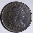 Photo of a 1805-P Half Cent from an eBay listing that sold on Jul 9, 2026