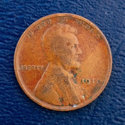 1911 Lincoln Wheat Cent, VG Condition, Strong Rims, Early Penny A242