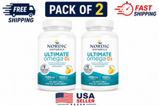 Pack OF 2 Nordic Naturals Ultimate Omega-D3 Soft Gel Capsules 120