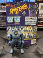 ToyBiz 1994 Spider-Man The Animated Series Rhino Action Figure Complete 