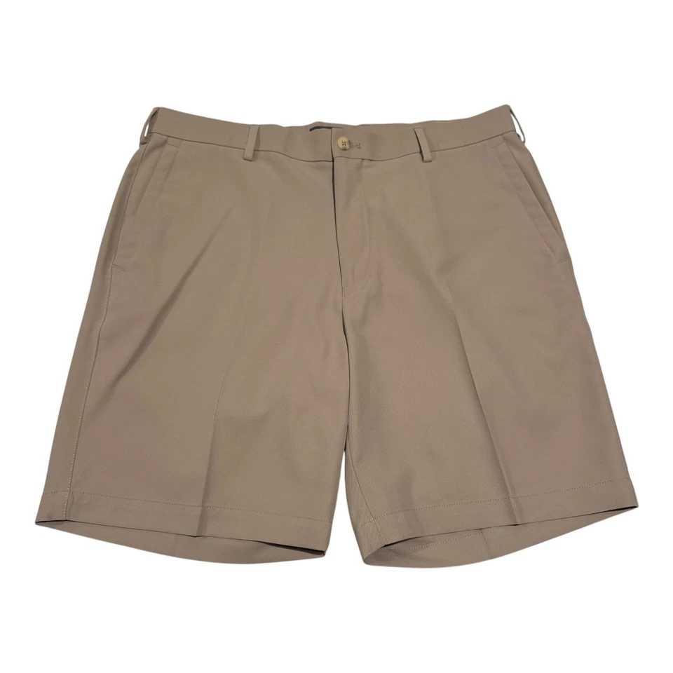 Pantalones Cortos Chinos Peter Millar Crown Deportivos Para Hombre Frente Plano Talla 33 Caqui Golf Informales Foto 2 de 4