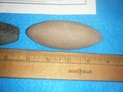 3  5/8--3  7/8  in. ARTIFACT DRILLED AND UNDRILLED BOATSTONES FROM AR.  1 W/ COA — photo 4
