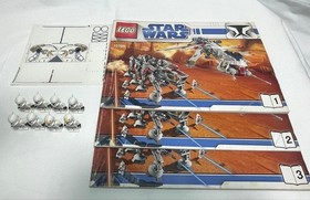 LEGO 10195 AT-OT Walker & Republic Dropship Star Wars Set 8 Minifigures