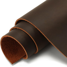 G-FAVOR Genuine Leather Sheets for Crafts Full Grain Leather Tooling Leather Squ