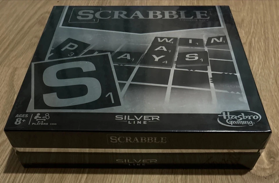 **NUEVO PRECINTADO** Hasbro Scrabble Silver Line Edition Juego de Mesa Premium 2016 Foto 2 de 4