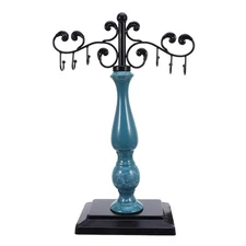  Jewelry Stand with Hooks: Tabletop Necklace Holder Organizer Display Tree with