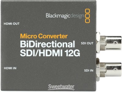 Blackmagic Design Bidirectional SDI/HDMI 12G Micro Converter | eBay