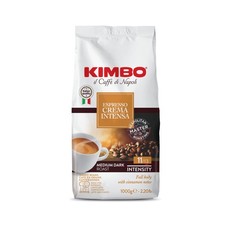 Kimbo Espresso Crema Intensa Coffee Beans 6 x1kg Italian Medium Dark Roast 11/13 11.67 per kilo