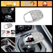 Bling Gear Shift Knob Cover Trim For Dodge Charger Challenger Durango 2015-2026 Bling Gear Shift Knob Cover Trim For Dodge Charger Challenger Durango 2015-2026