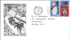 GB 1966: Christmas FDC with CDS London W1 Wavy postmark