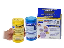 Smooth-On Rebound 25 Brush On Trial Unit Platinum Silicone Moldmaking Rubber