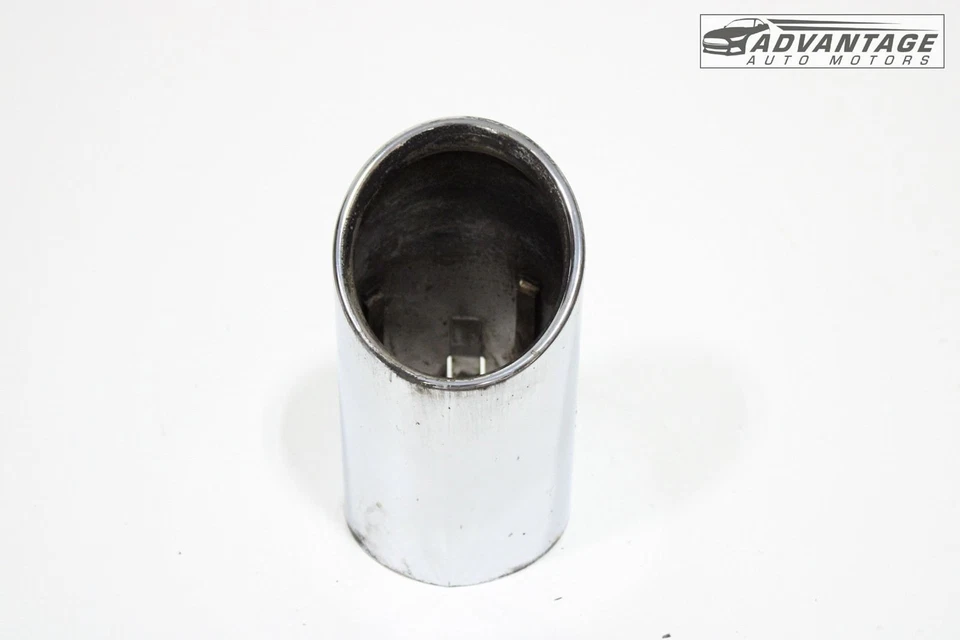 2017-2018 AUDI A4 QUATTRO B9 2.0L L4 REAR EXHAUST SYSTEM MUFFLER TIP CHROME OEM - Image 4 of 4