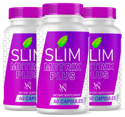 (3 Pack) Slim Metrix, Slim Metrix Pills for Weight Loss Dietary Supplement