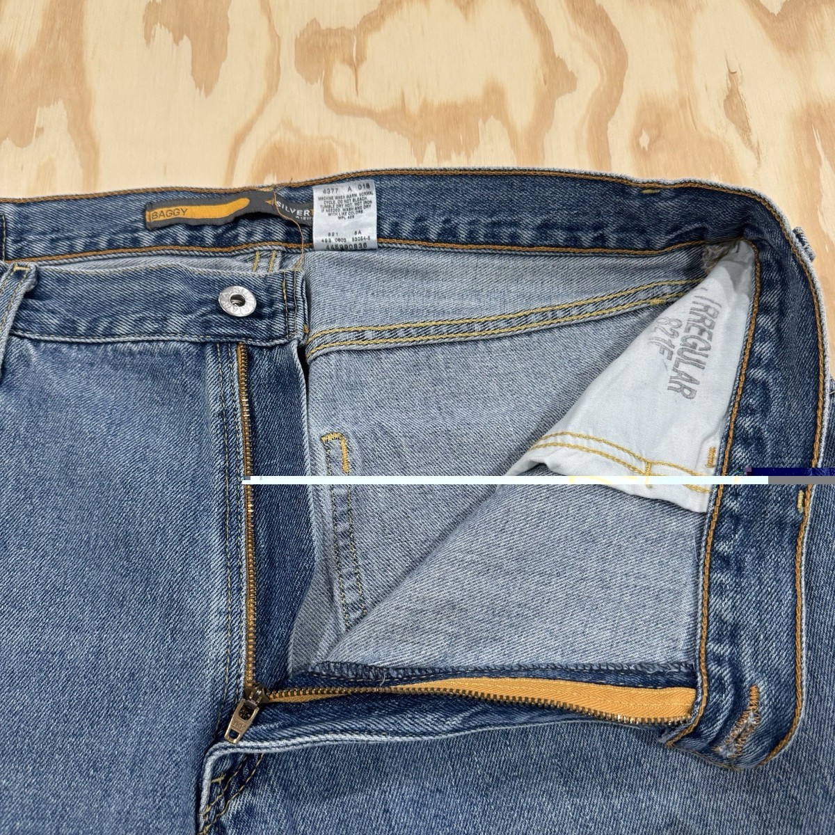 Levis Baggy SilverTab Jeans Blue Denim Mens 36x30 LOT Vintage Y2K