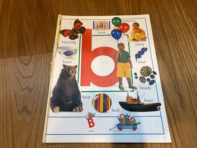 My First ABC DK ( INCOMPLETE BOOK, READ DESCRIPTION )