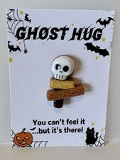 Ghost Pocket Hug Keepsake Gift "You can't feel it, but it's there!" Halloween 