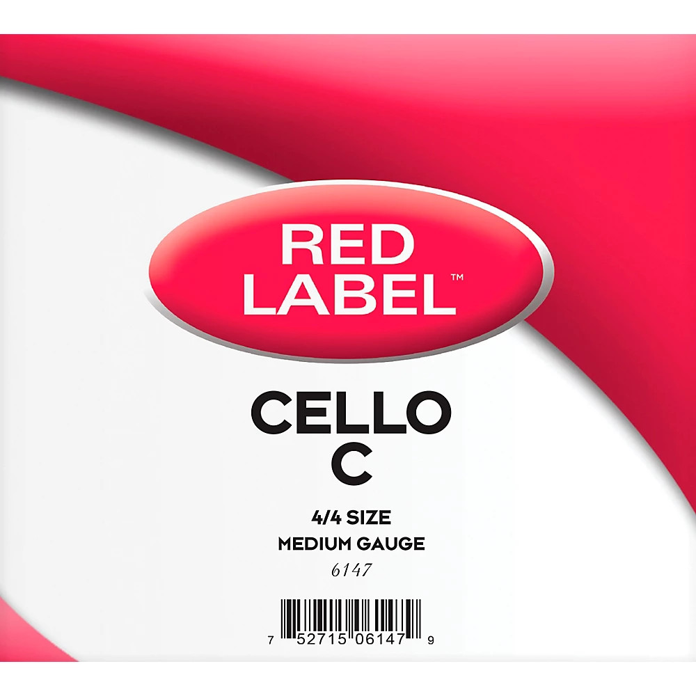 Super Sensitive Red Label Series Cello C String 44 Size Medium 4490₽
