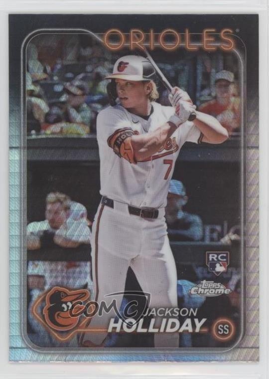 2024 Topps Chrome Prism Refractor Jackson Holliday #88 13ib