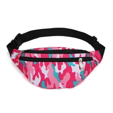 Fanny Pack for Men  Women, Fashion Waterproof Waist Packs with Adjustable Bel...