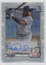 2020 Bowman Chrome Prospect Refractor 329/499 Raimfer Salinas #CPA-RS Auto 01wi