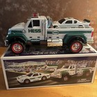 2011 hess toy truck and race car — photo 1