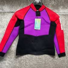 SeaDoo Women Montego Wetsuit Jacket Medium Colorblock Neoprene Watersports NWT