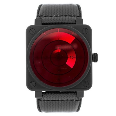 Bell & Ross BR01-92 Red Radar Stainless Steel Red Dial 46mm BR01-92-SRR Full Set