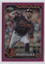 2024 Topps Chrome Pink Refractor Grayson Rodriguez #268 05k6