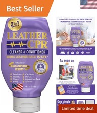 Versatile 18oz Leather Care Cream - Cleans, Conditions  Nourishes Leather Goods