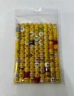 117 LEGO MINIFIG HEAD LOT Random CMF Castle Star Wars Ninjago Marvel HarryPotter