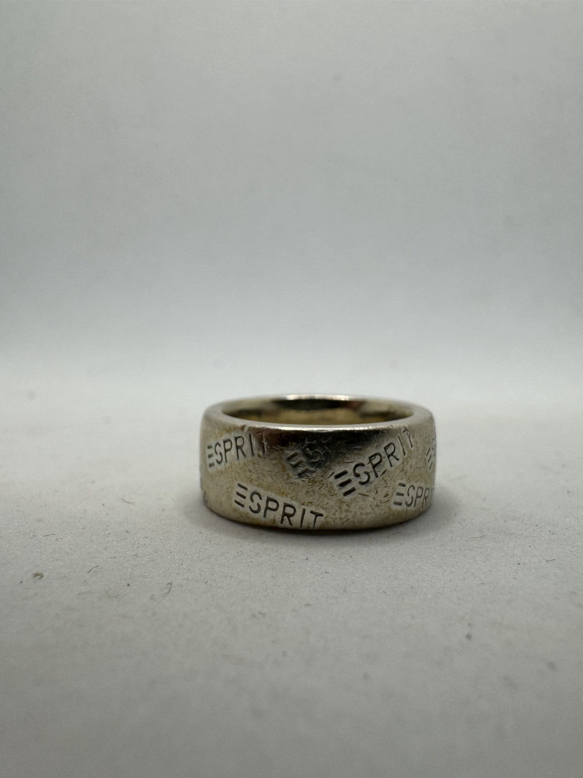 ::925 SILVER RING SOLID ESPRIT °SIZE 52° ELEGANT … - image 2