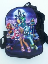 Monster high youth backpack 17"tall 5"w