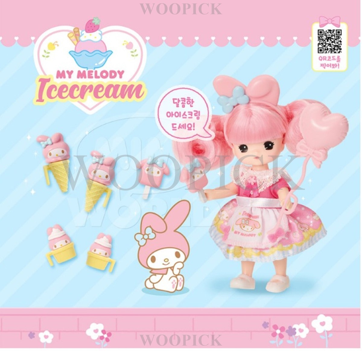 Little Mimi X Sanrio Characters MY MELODY ICE Cream Ship Market
