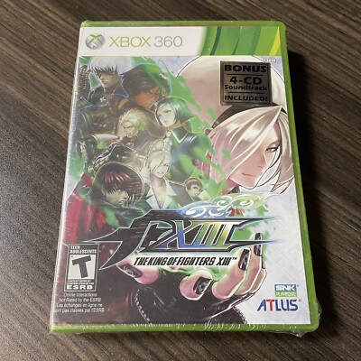 The King of Fighters XIII 13 XBOX 360 Soundtrack Bundle Brand New+