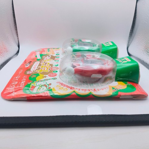 Christmas Super Enjoy! Tamagotchi Plus Winter Super 2 Tama Set Red Green BANDAI - Picture 3 of 24