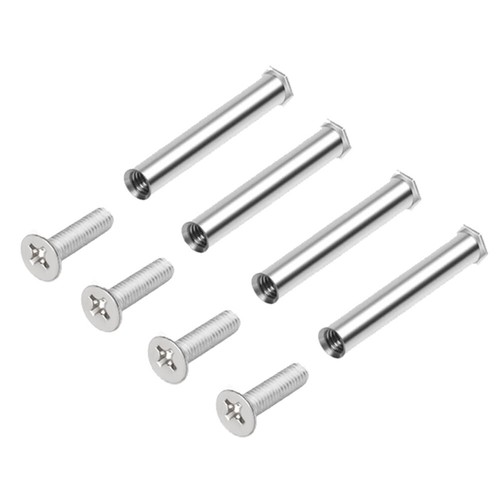 4pcs Chassis Fan Screws Fixing Chassis Fan Screws for PC Case Fan (White) - Zdjęcie 5 z 10